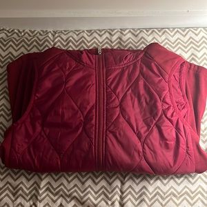 Kinesis Dimension Hooded Zip Front Sleeveless Vest